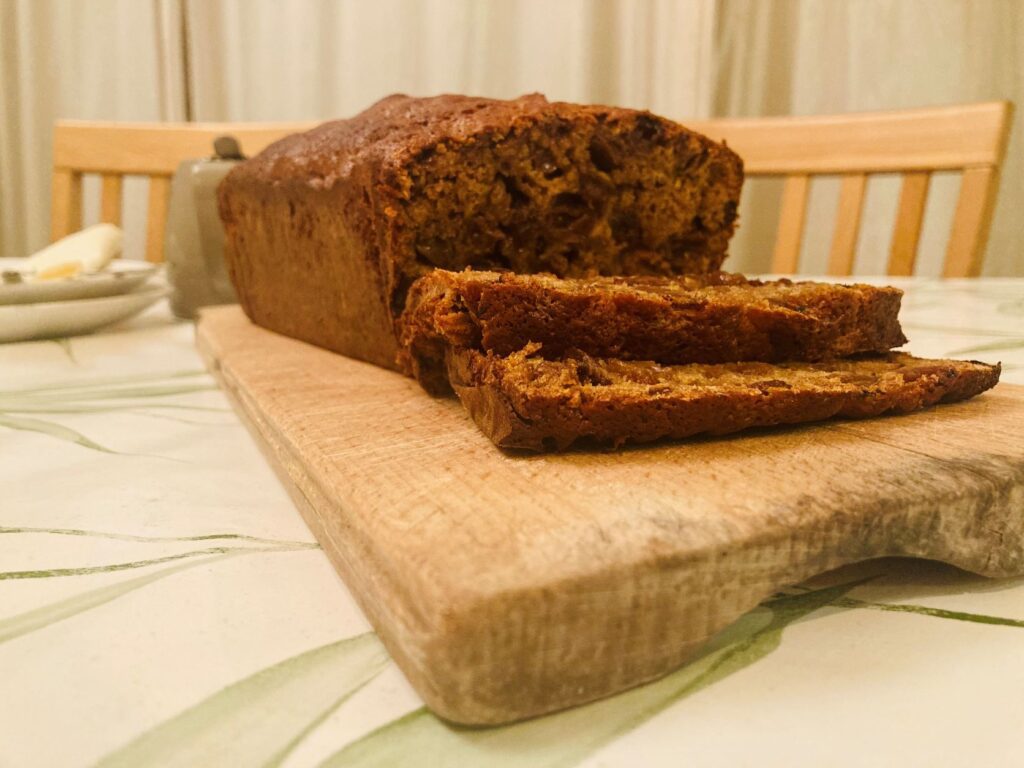 Homemade Earl Grey and Orange spiced Tea Loaf