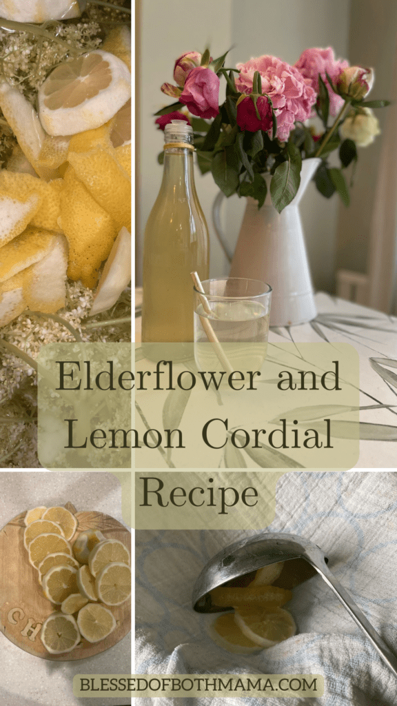 Homemade Elderflower and Lemon Cordial Recipe